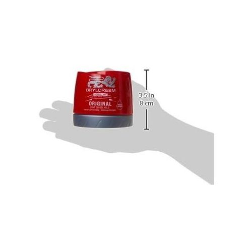 product_image_name-Brylcreem-ORIGINAL LIGHT GLOSSY HOLD Men's Hair Styling Cream RED TUB-3