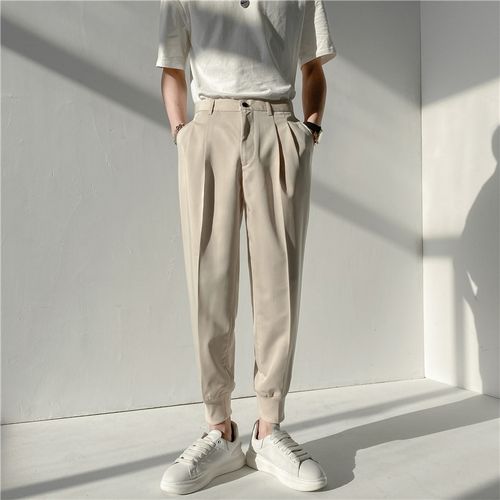 Goldwin Mens One Tuck Tapered Ankle Pants – Extra Butter