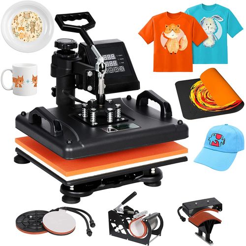 8 In 1 Heat Press Machine T Shirt Heat Transfer Printer in Nairobi CBD, Moi  Avenue