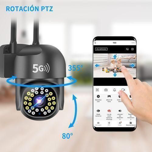 product_image_name-Generic-1080P 360° AI POWERED HUMANOID TRACKING CCTV SECURITY CAMERA - SMART SURVEILLANCE CAMERAS-7