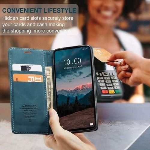 product_image_name-Caseme-For Redmi 14C Wallet Case,Soft PU Leather Flip Case-3