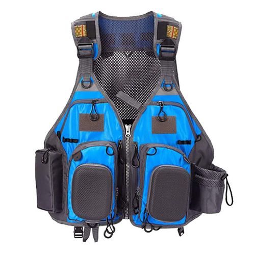 Outdoor Sport Fishing Vest Men Vest Respiratory Utility Fish Vest