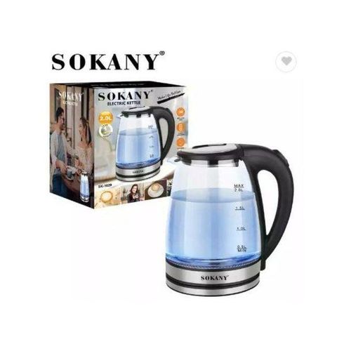 product_image_name-Generic-Sokany Automatic Electric Kettle/ Water Heating crystal Glass Body Jug -2 L-1