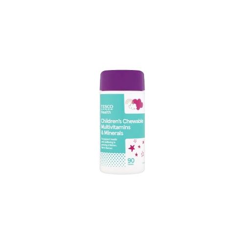 Tesco Children's Chewable Multivitamins And Minerals 90 Tablets Best