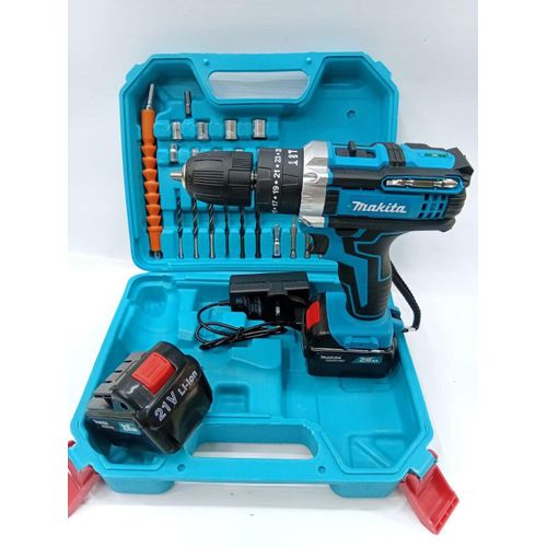 product_image_name-Makita- 21V Cordless Drill with Tool Set-1