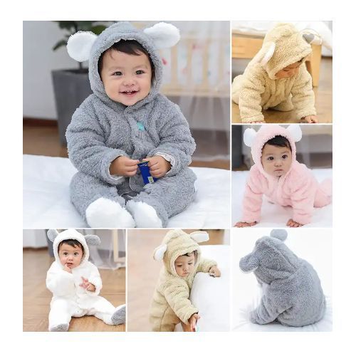 Solid baby romper top