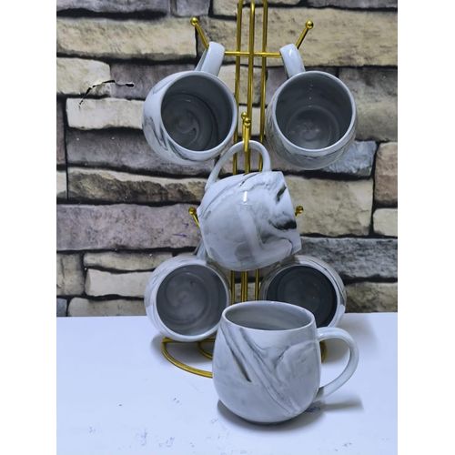product_image_name-Home-Ceramic Pot Mug Set – 380ml (6 Cups)-2