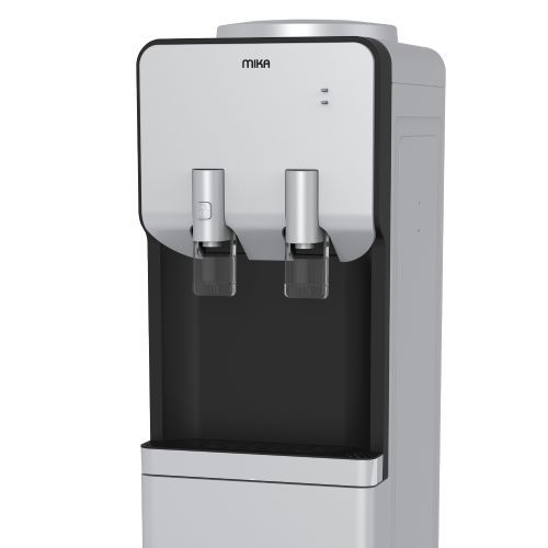 Mika MWD2302/SBL-Water Dispenser, Hot & Electric Cool-Silver&Black