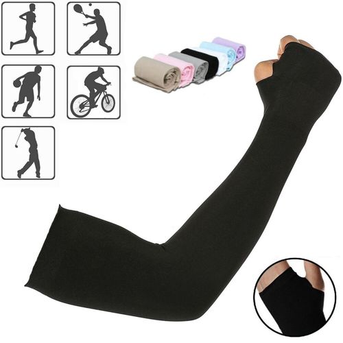 Fashion Cooling Arm Sleeves Cover Cycling UVSun Protection @ Best Price ...