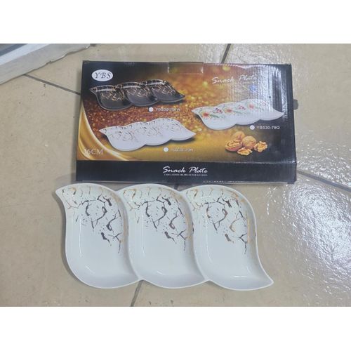 product_image_name-Un Branded-3 in 1 ceramic very beautiful platter -1
