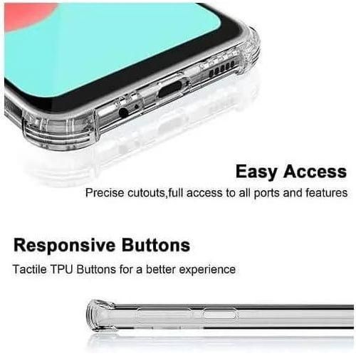 product_image_name-Generic-Transparent Back Cover Clear Thin Case for Samsung Galaxy A32 4G-Clear case-3