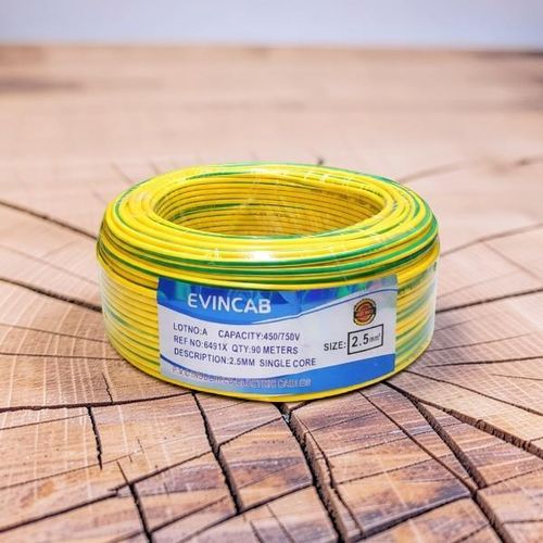 product_image_name-Evin-Yellow Green 2.5mm Single Core Long-Lasting Performance Reliable Indoor Electrical Wiring Cable -1