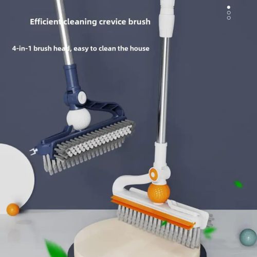 product_image_name-Generic-3-in-1 Floor scrubbing V- Shaped Brush, broom Squeegee-1