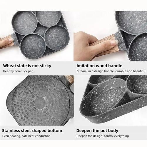product_image_name-Generic-High Quality Heavy Granite Non-Stick 4 Slot Pancake/Egg Pan Breakfast Maker-4