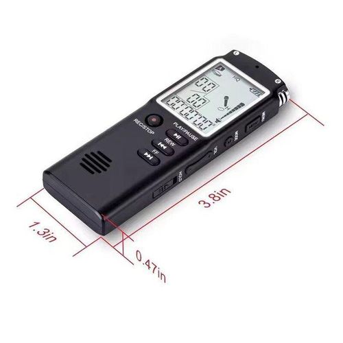 product_image_name-Generic-Professional 8GB Audio Voice Recorder – Compact Digital Sound Recorder With USB And Long Recording Time-4
