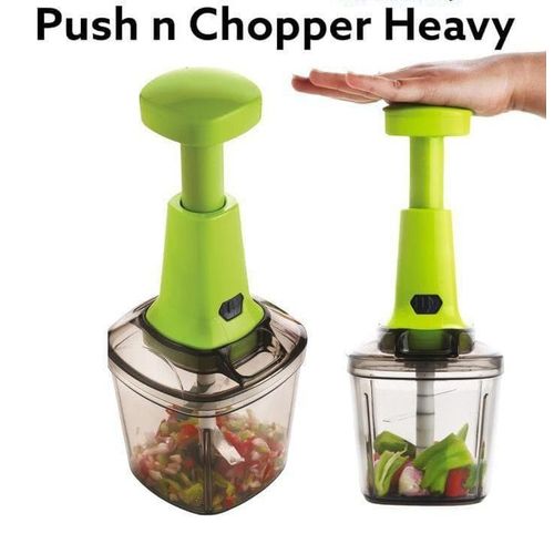 product_image_name-Generic-Hand Press Vegetable Chopper – Heavy Duty Kitchen Onion & Garlic Cutter-1