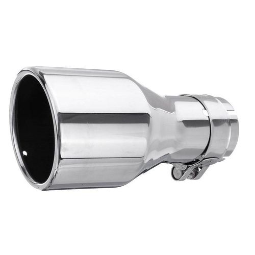 Generic 54mm-89mm Universal Chrome Stainless Steel Car Rear Exhaust Pipe  Muffler Tip End @ Best Price Online