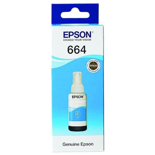 Original Epson 664 Ecotank Ink Bottles Multipack Black Cyan Magenta Yellow