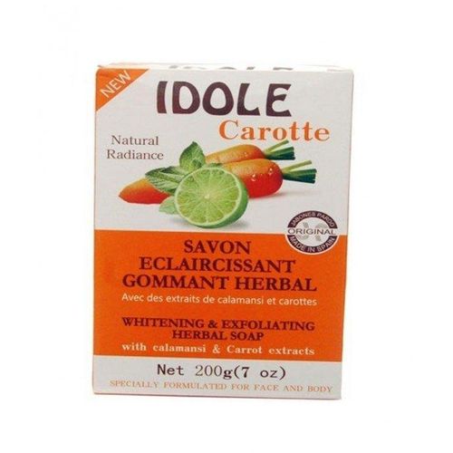 product_image_name-Idole-Carrot Whitening Exfoliating Herbal Soap-1