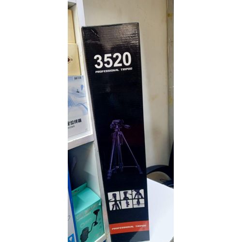 product_image_name-Generic-Weifeng WT-3520 Professional Travel Tripod with Bubble Level and 3-Way Pan Head for Outdoor and Studio Shooting-4