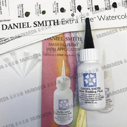 Art Masking Fluid, White 30ml Watercolor Masking Fluid for