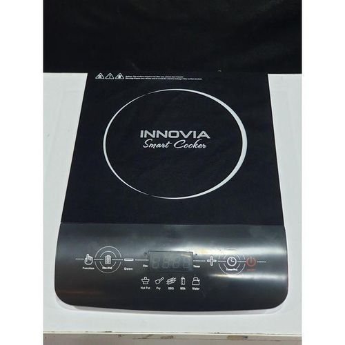 product_image_name-Innovia-Portable Smart Induction Cooker Single Burner with 12-Piece Pot Set Black and silver-2