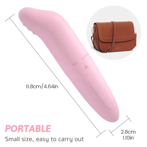 product_image_name-Generic-Vibe Cli_t Dildo G-Spot Vibrator Dilido Female Sex Toy (Pink)-2