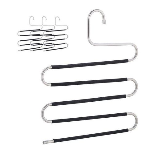 product_image_name-Generic-Multi-Layer Trouser Hanger – Space Saving Pants Organizer for Wardrobe Storage-1