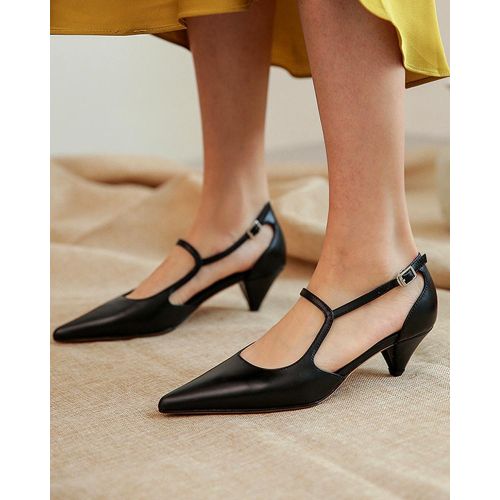 Ballerinas pointed low heel NOELIA salmon