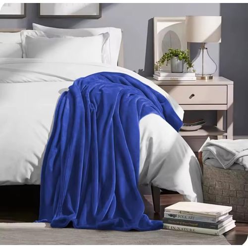 product_image_name-Generic-Fleece blanket (royal blue)-2