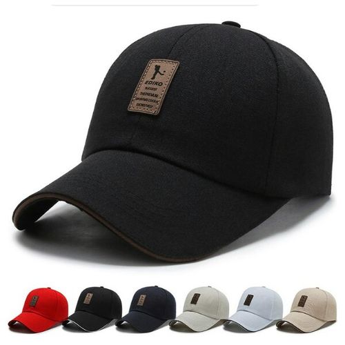 Fashion MENS BLACK BASEBALL CAP-Adjustable @ Best Price Online