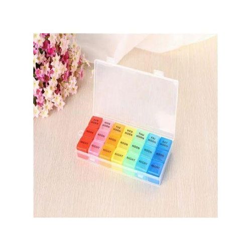 product_image_name-Generic-Detachable Weekly Pill Planner , 7 Days 21 Slots Pill Storage Box-1