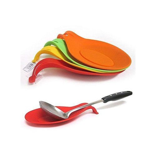 product_image_name-Generic-2pcs Kitchen Silicone Spoon Rest - Assorted-1