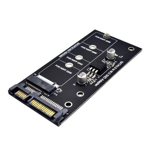 Generic M2 To SATA3 Adapter High Efficiency SATA M2.SSD Convert Adapter NVME SSD Upgraded SATA 6 Gbps NGFF Adapter Best Price Online Jumia Kenya