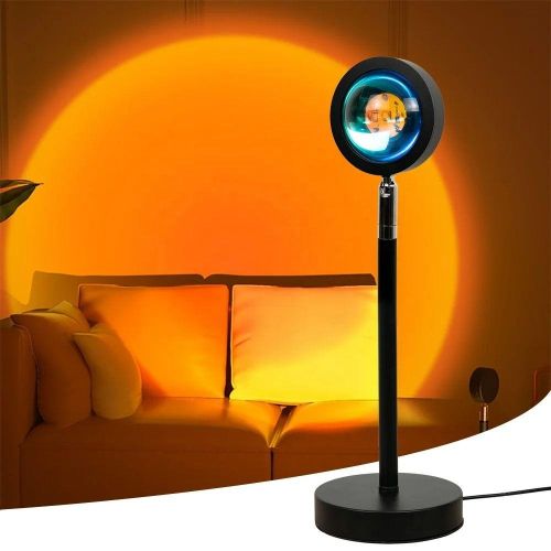 product_image_name-Generic-Sunset Projection Lamp for Photography – LED Night Light with Remote Control-1