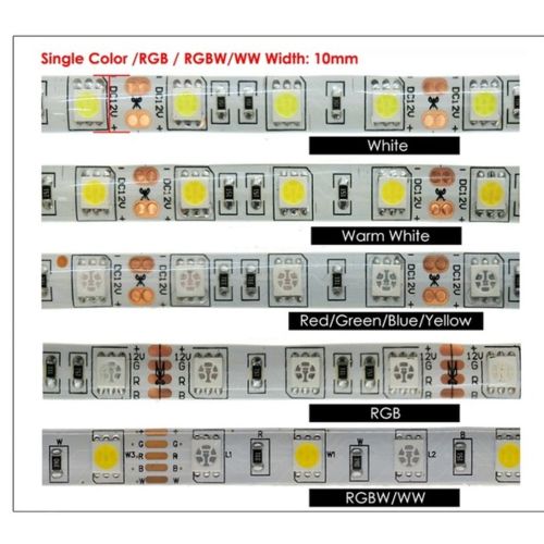 LED Streifen 12 V 24 V 5050 SMD 60 LEDs/m Lightstrip 5 M 12 V