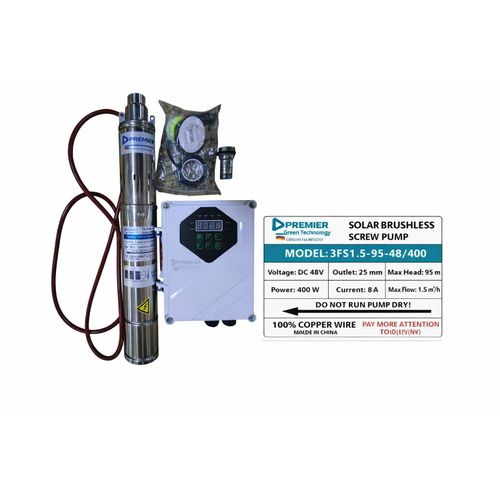 product_image_name-Premier-DC Submersible Pump for Solar Panels 95m Head 48V-1