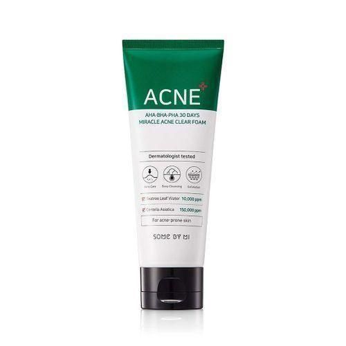 product_image_name-Some By Mi- AHA BHA PHA 30 DAYS MIRACLE ACNE CLEAR FOAM-1