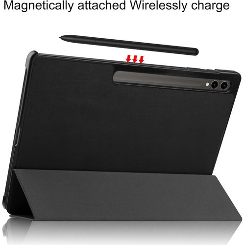 product_image_name-Generic-Flip Cases For Samsung Galaxy Tab S9 Ultra 2023 14.6 Inch (Model SM-X910/X916/X918) With Built-in S Pen Holder-5
