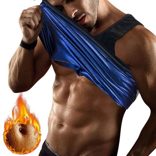 Generic Men Neoprene Sweat Sauna Vest Waist Trainer Slimming Body Shapers  Vest Shapewear Corset Gym Underwear Women Fat Burn Tank Top(#Vest Men) @  Best Price Online