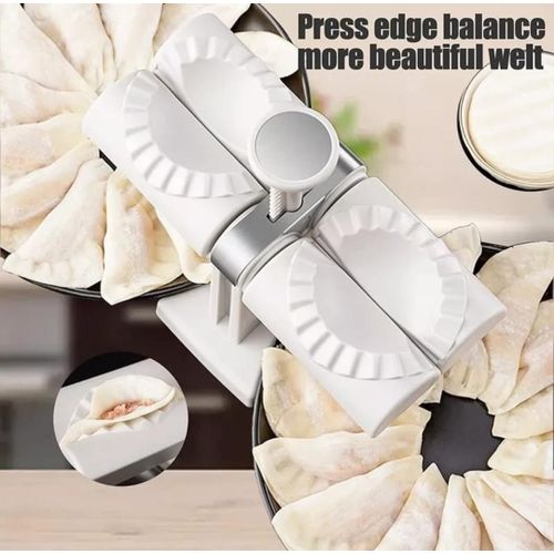 product_image_name-Generic-Fully Automatic Double Head Press Dumpling Maker Mould For Home Kitchen Pastry Making-4