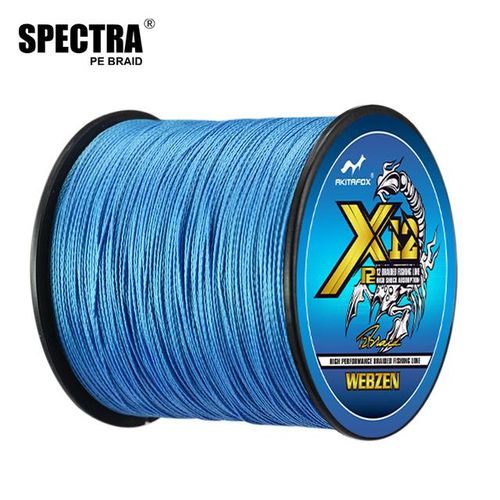 Generic Spectra Pe Fishing Line X12 Strands Saltwater Braided Fishing Line  300/500m Multifilament Pe Line Super Strong 145lb Pe Line @ Best Price  Online