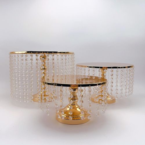 product_image_name-Generic-Pearl beaded 3pcs cake stands-1