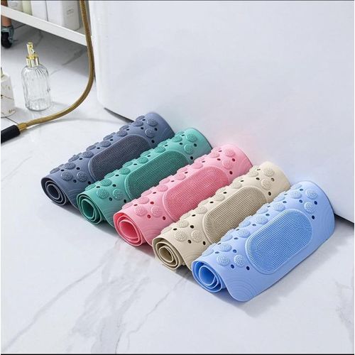 product_image_name-Generic- Antislip bathroom mat with foot scrub(45×60cm)-1