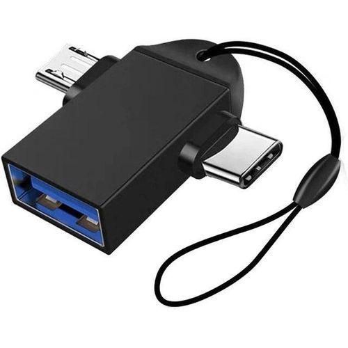 product_image_name-Generator Rex-Otg 2 In 1 O TG Type-C USB 3.0 Android Flash Drive Card Reader-1