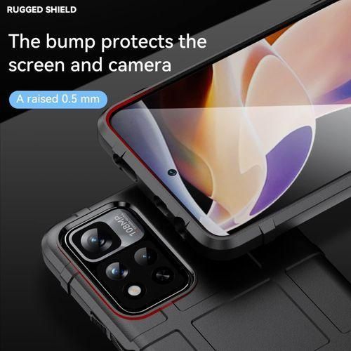 product_image_name-Generic-Xiaomi Redmi Note 11 Pro Plus(+) 5G Rugged Protective Bumper Anti-Scratch Protective Case Cover, Protective Phone Case-3