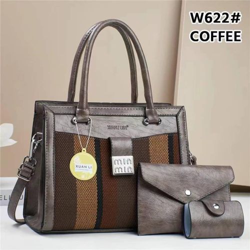 Fashion Bag Ladies Fancy Top Handle Bags Shoulder Bag Women Handbags 3 in 1 Set Bags Best Price Online Jumia Kenya