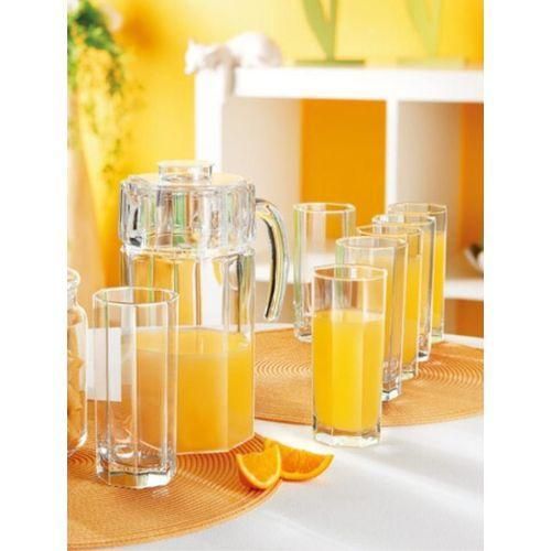 product_image_name-Luminarc-7Pcs Octime Water Set 6 Glasses With 1 Jug-1