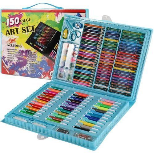 Buy Generic Drawing Set, Art Set, 150 Pieces, Includes Drawing Wax