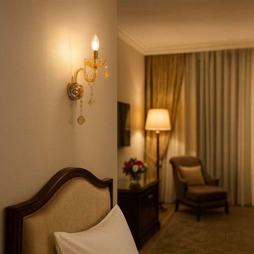 product_image_name-Generic-European Crystal Candle Wall Sconce -2